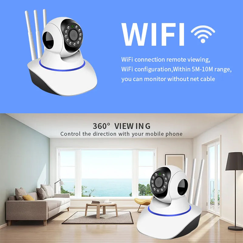 Skanto | HD Smart WiFi Funk-Überwachungskamera
