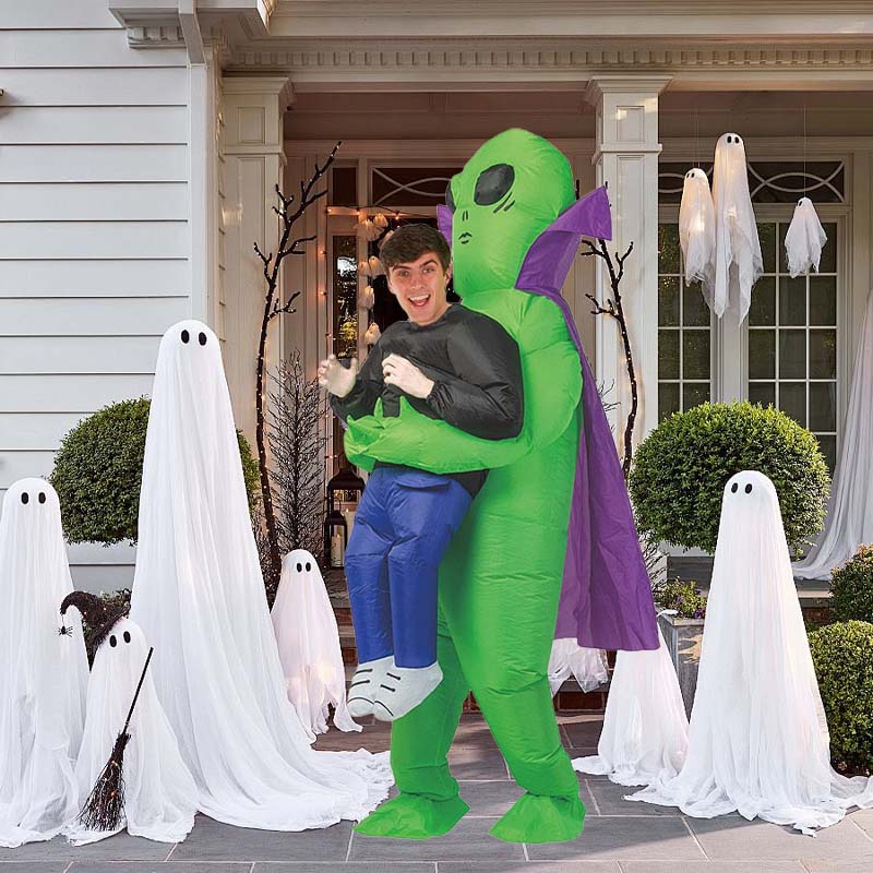 Skanto | Aufblasbares Alien-Kostüm