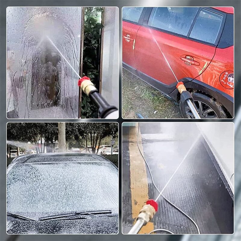 Skanto | Kabelloses tragbares Hochdruck-Spritzwasserpistolen-Set | Ideal zum Reinigen von Autos, Terrassen & Gartenmöbeln