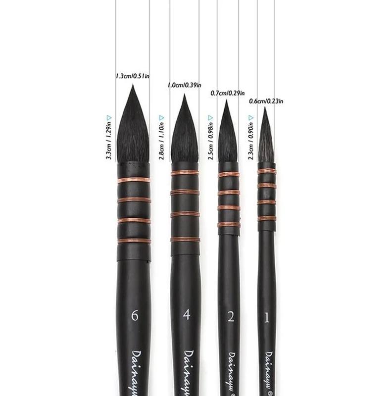 Skanto | Premium Eichhörnchenhaar-Pinsel