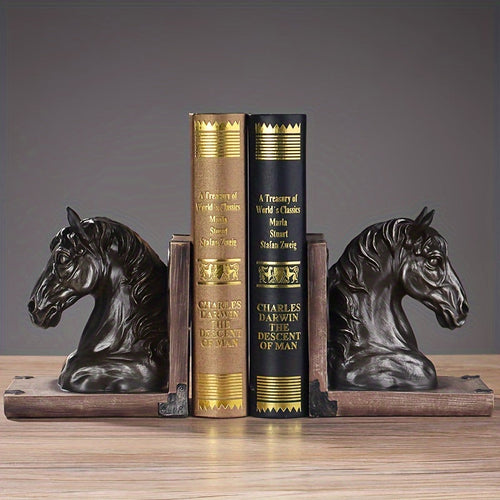 HorseHead – Stilvolle Tier-Buchstützen