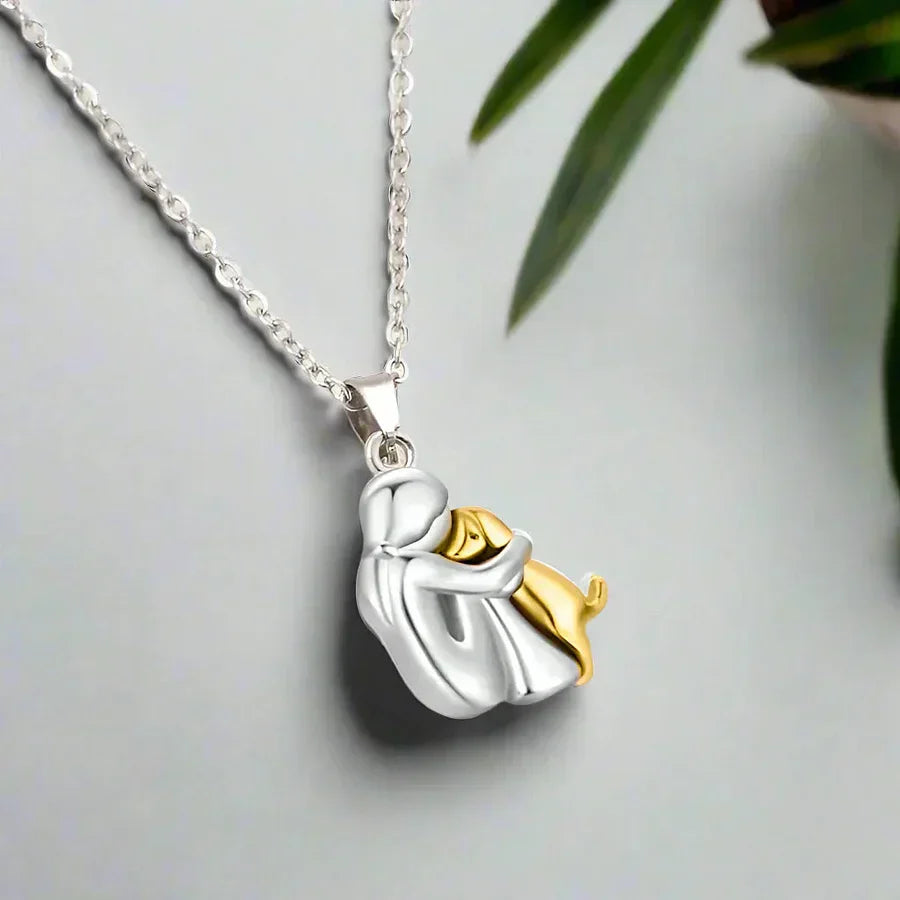 Skanto | PawHeart Halskette – Schmuck für Hundeliebhaber mit Pfotenabdruck