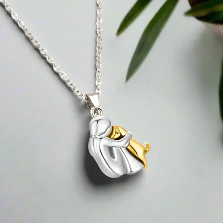 Skanto | PawHeart Halskette – Schmuck für Hundeliebhaber mit Pfotenabdruck