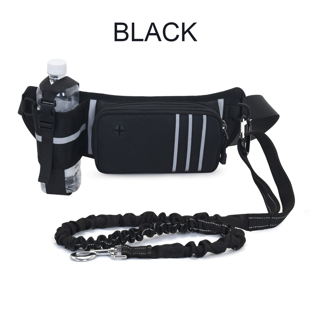 Skanto | Multifunktionale Freihandleine mit Bauchtasche, für mittlere bis große Hunde