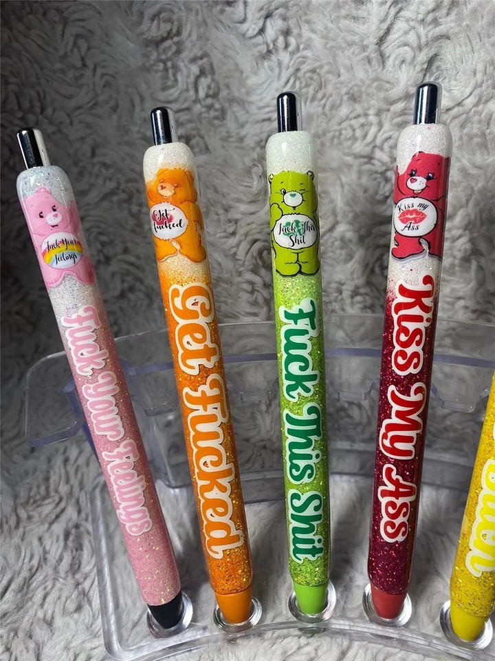 Skanto | Lustiges Bären-Bleistift-Set, 8 Stück