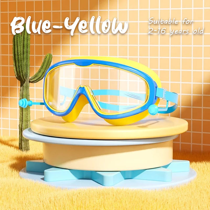 Skanto | HD Schwimmbrille mit großem Rahmen, wasserdicht & beschlagfrei