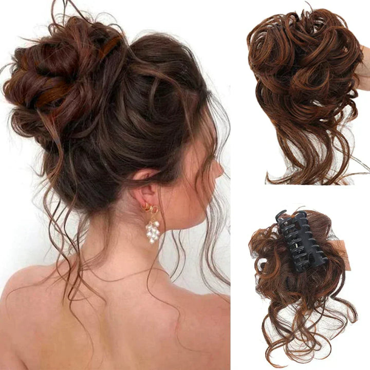 Skanto | CurlyBun: Instant Locken Dutt Haarteil