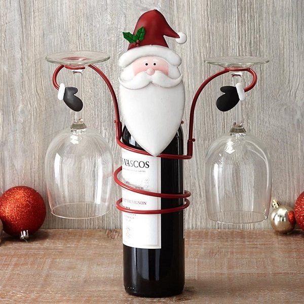 Skanto | Wein- und Glashalter für die Feiertage – Weihnachtsdekoration