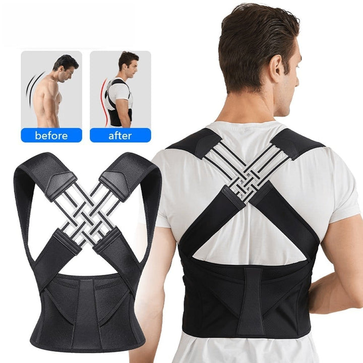 Skanto | Verstellbarer Haltungskorrektur-Gürtel Büro Home Gym Unisex