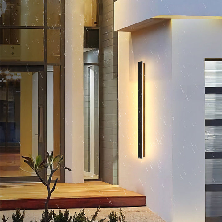 Skanto | Wasserdichte LED-Außenwandleuchte – Modernes minimalistisches Design