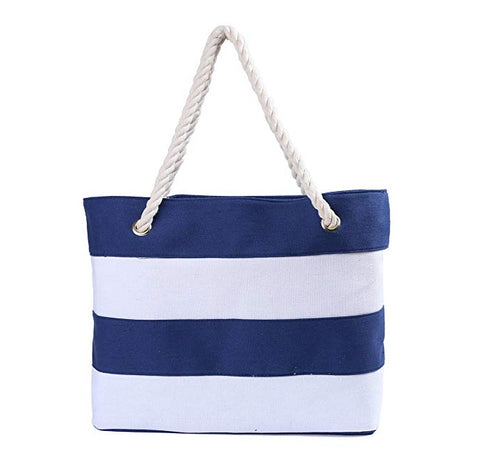 Geräumige Strandtasche im maritimen Look Skanto