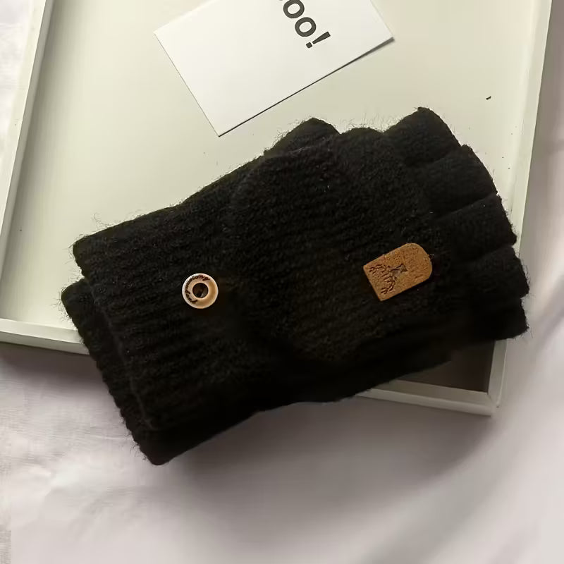 Skanto | Herren WinterPro Fingerlose Handschuhe – Dick, warm und bequem