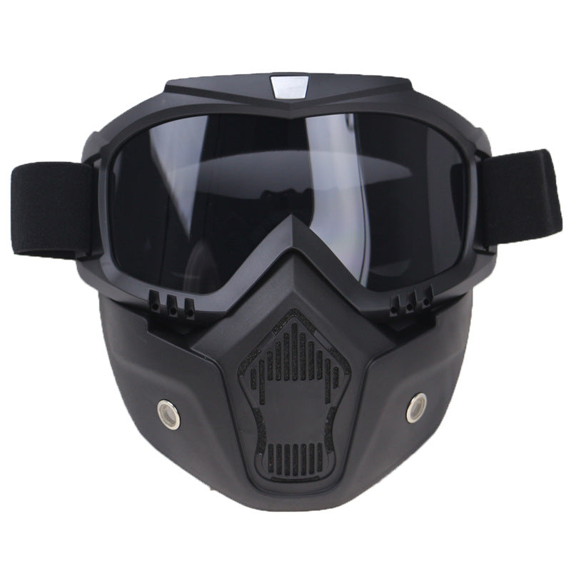Offroad-Motorradbrille mit Doppelscheibe Skanto