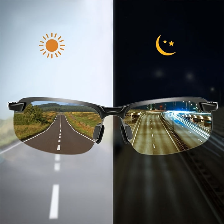 Skanto | Luminexx Photochrome Sonnenbrille | Selbsttönend & Stilvoll | Für Tag & Nacht | Eleganter vielseitiger Schutz
