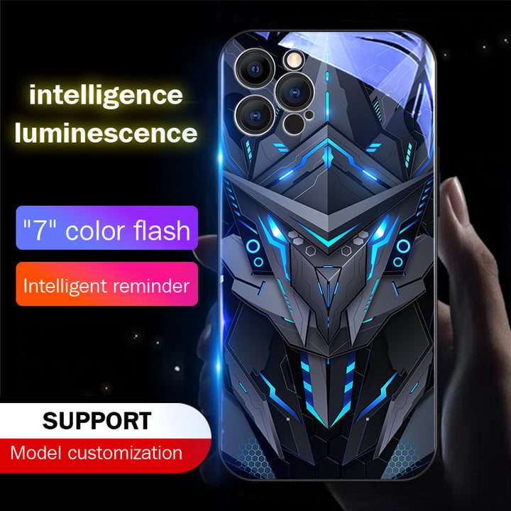 Skanto | Coole Mecha Apple Smart Flash Handyhülle