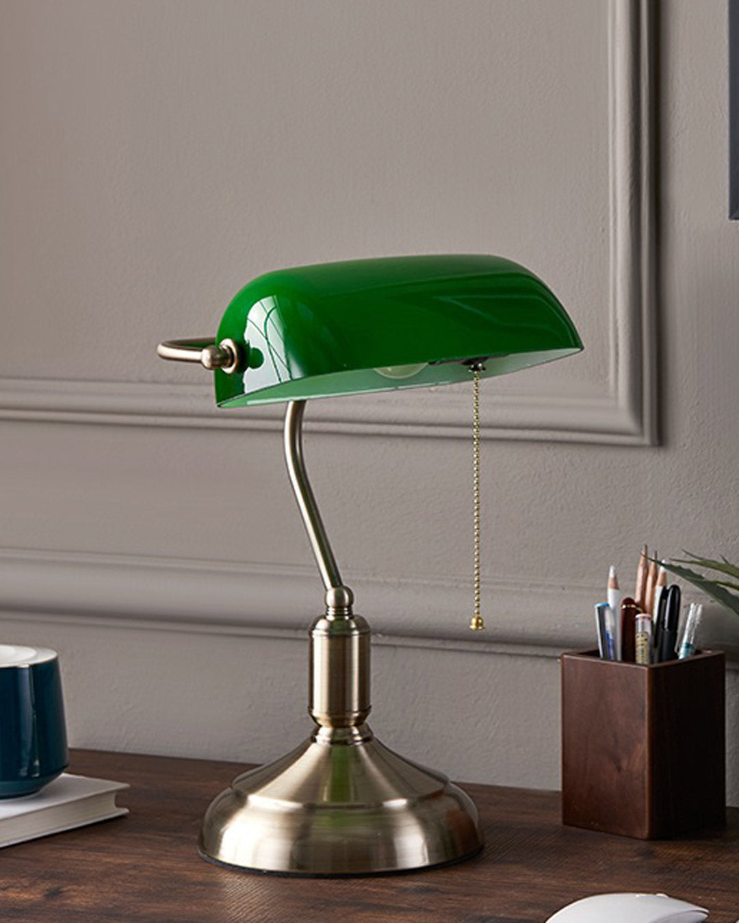 Skanto | Klassische Bankerlampe