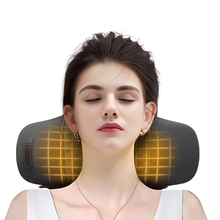 Skanto | Nackenmassagegerät zur Spannungs- und Stresslinderung – Tragbares elektrisches Nackenmassagegerät mit Wärmetherapie