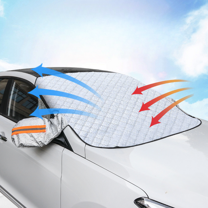 Skanto | AllWeather Shield – Magnetischer Windschutzscheiben-Schutz für Autos, Anti-Frost & UV