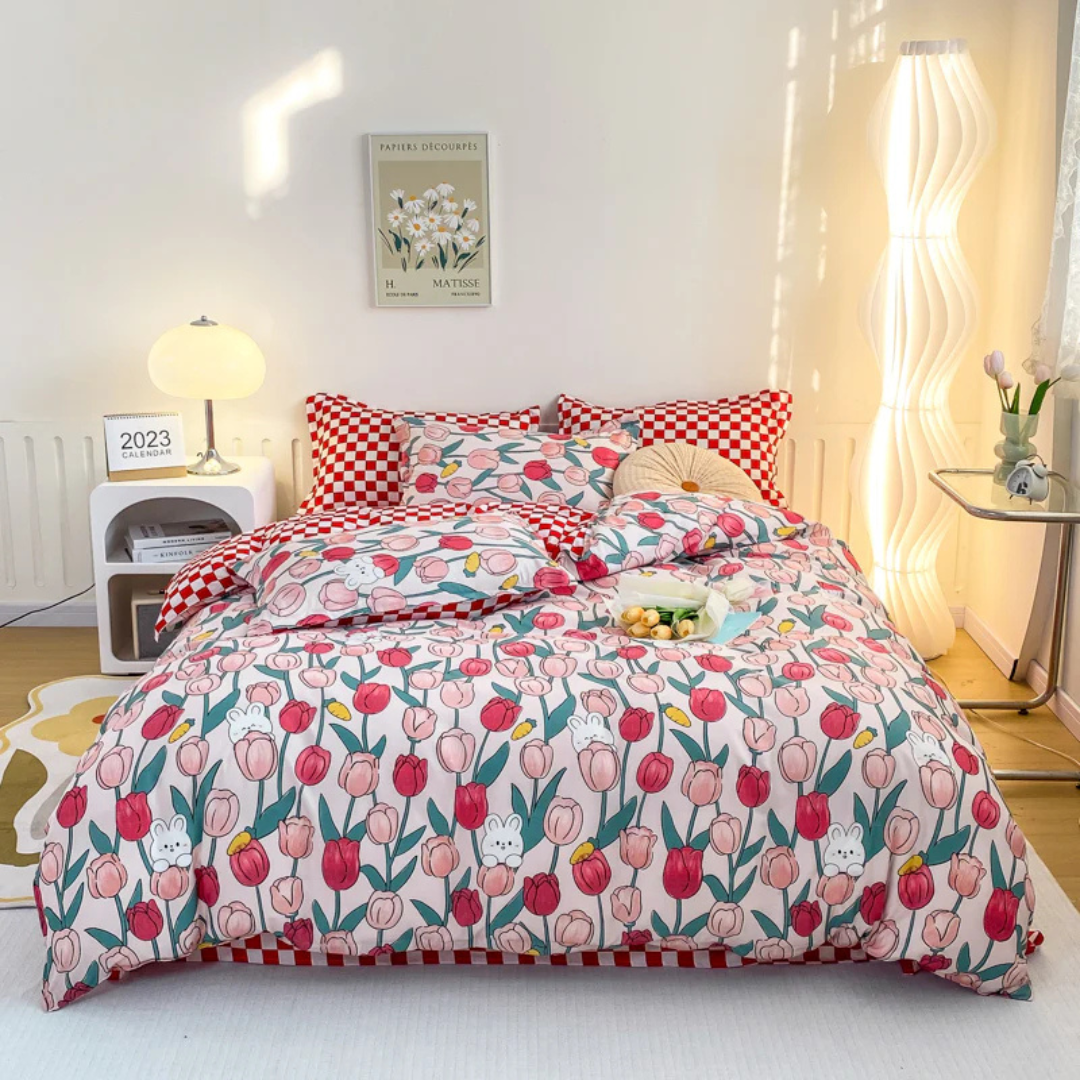 Skanto | Tova – Luxuriöses modernes Bettwäsche-Set mit Kissenbezug