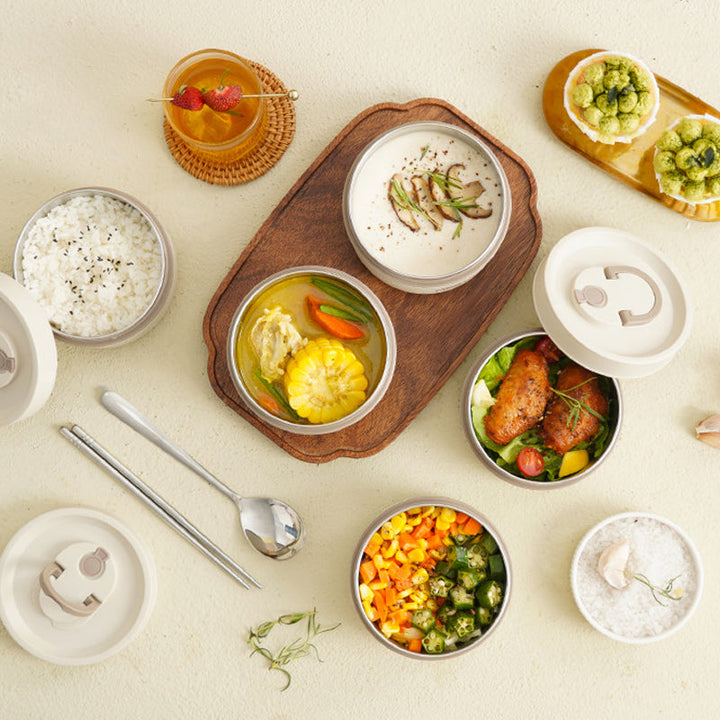 Skanto | Tragbares isoliertes Lunchbox-Set