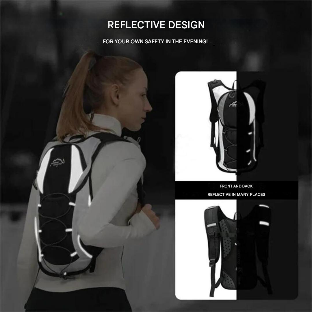 Skanto | HydroTrail Rucksack mit integrierter Wasserblase – Leicht und wasserdicht