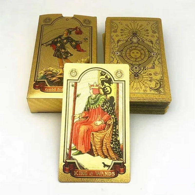 Entdecken Sie die mystische Welt des Tarot Goldfolien-Tarots