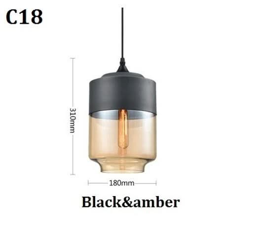 Skanto | Mundgeblasene Glas- & Holz-Pendelleuchte, verstellbar