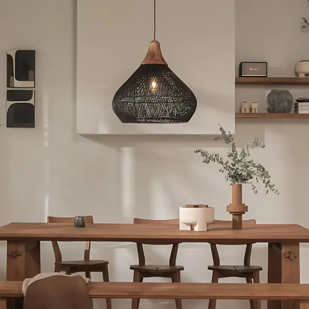 Skanto | Rattan Boho Pendelleuchte