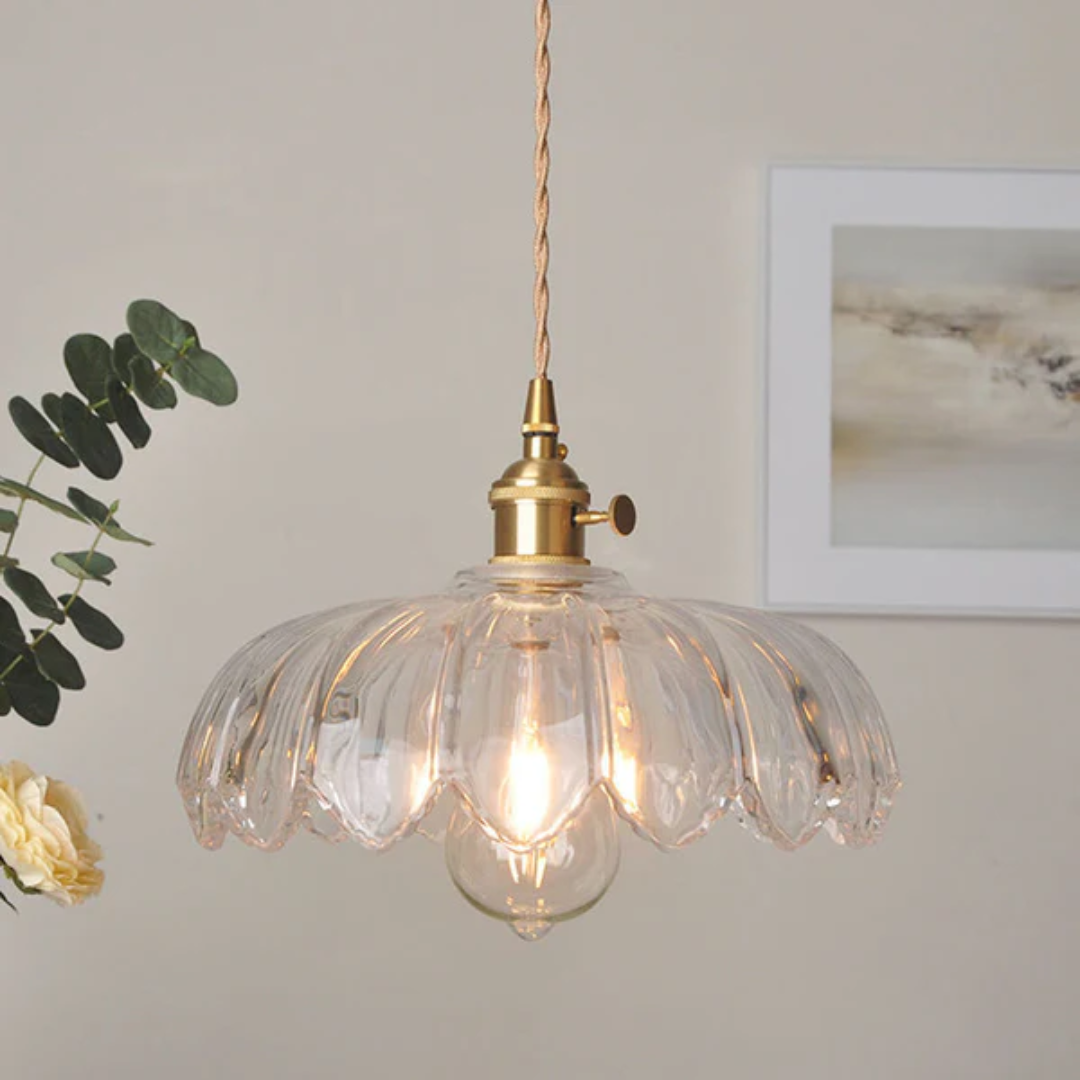 Skanto | Vintage Pendelleuchte aus Glas