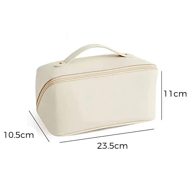 Skanto | Reise-Make-up-Tasche mit großem Fassungsvermögen