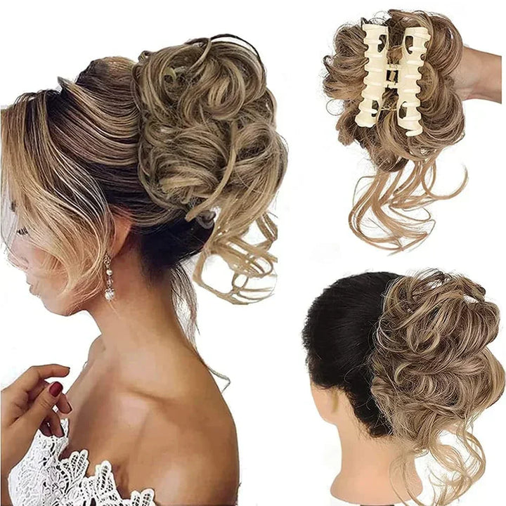 Skanto | CurlyBun: Instant Locken Dutt Haarteil
