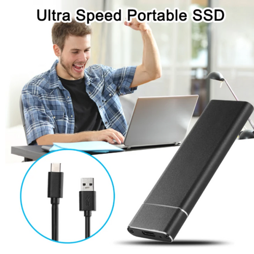 Skanto | Tragbare externe Solid-State-Festplatte, ultraschnelle externe SSD