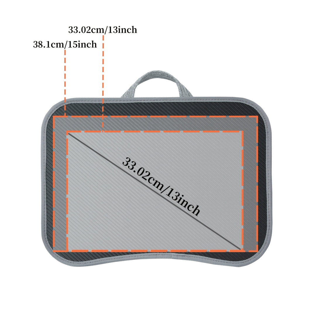 Skanto | Tragbarer Laptop-Tisch mit weicher Unterlage – Für Bett, Sofa und unterwegs