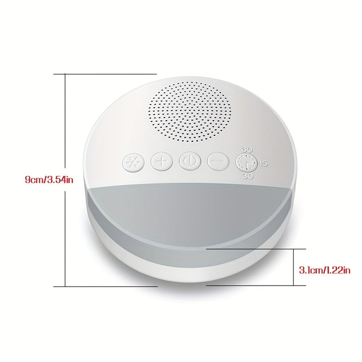 Skanto | DreamWave White Noise Machine – Beruhigendes Klangtherapiegerät mit Timer