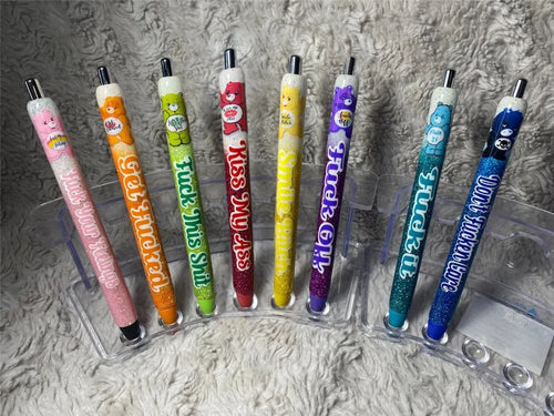 Skanto | Lustiges Bären-Bleistift-Set, 8 Stück