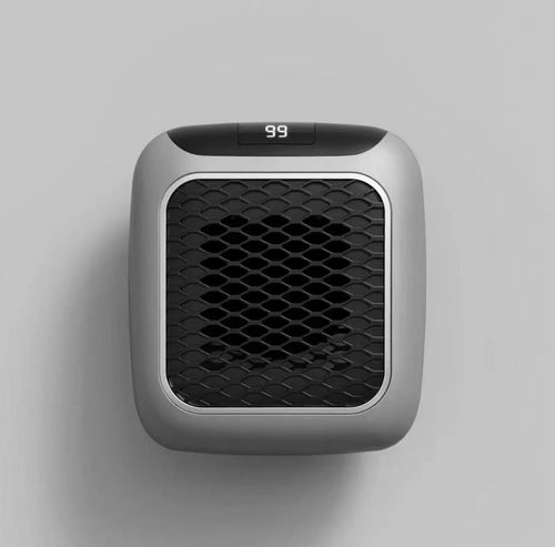 Skanto | Elektrische Wandheizung mit Fernbedienung, Mini-Heizlüfter