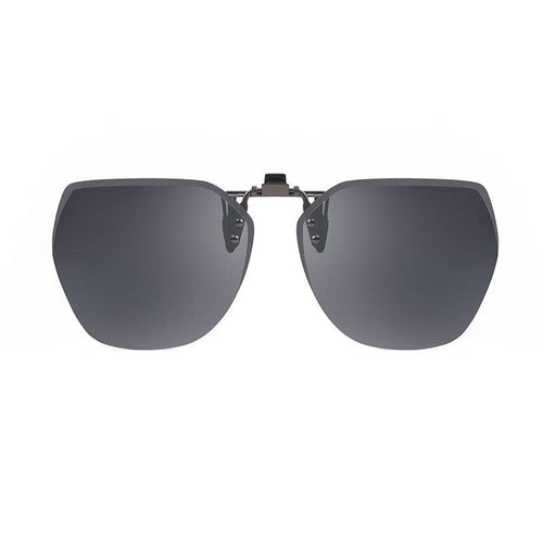 Skanto | Clip-on randlose polarisierte Sonnenbrille, mit Antireflex- und Klappdesign, für Outdoor/Fahren