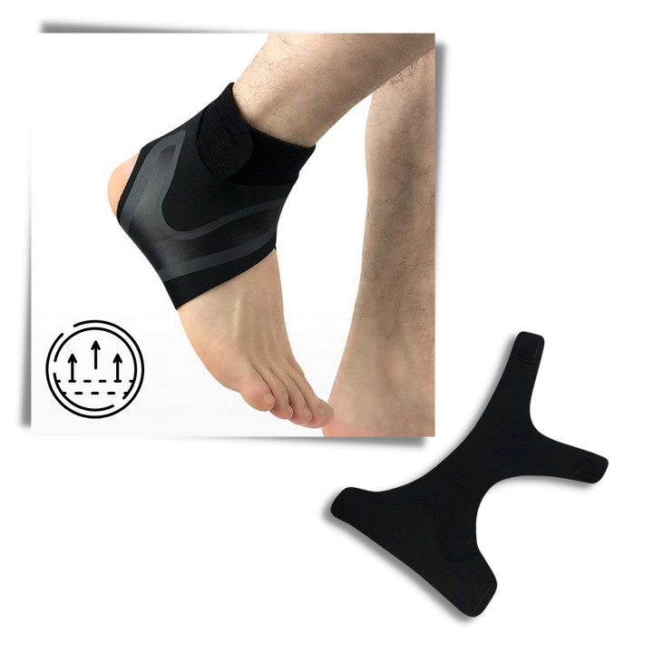 Atmungsaktive elastische Knöchelbandage