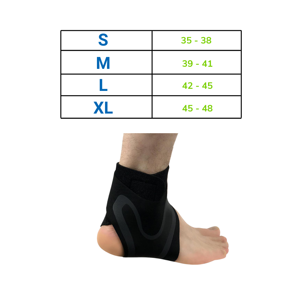 Atmungsaktive elastische Knöchelbandage