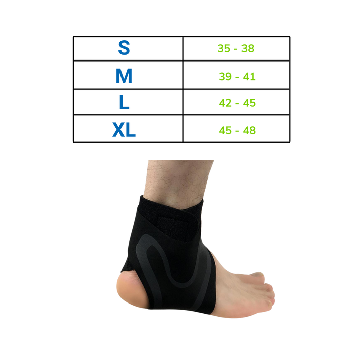 Atmungsaktive elastische Knöchelbandage