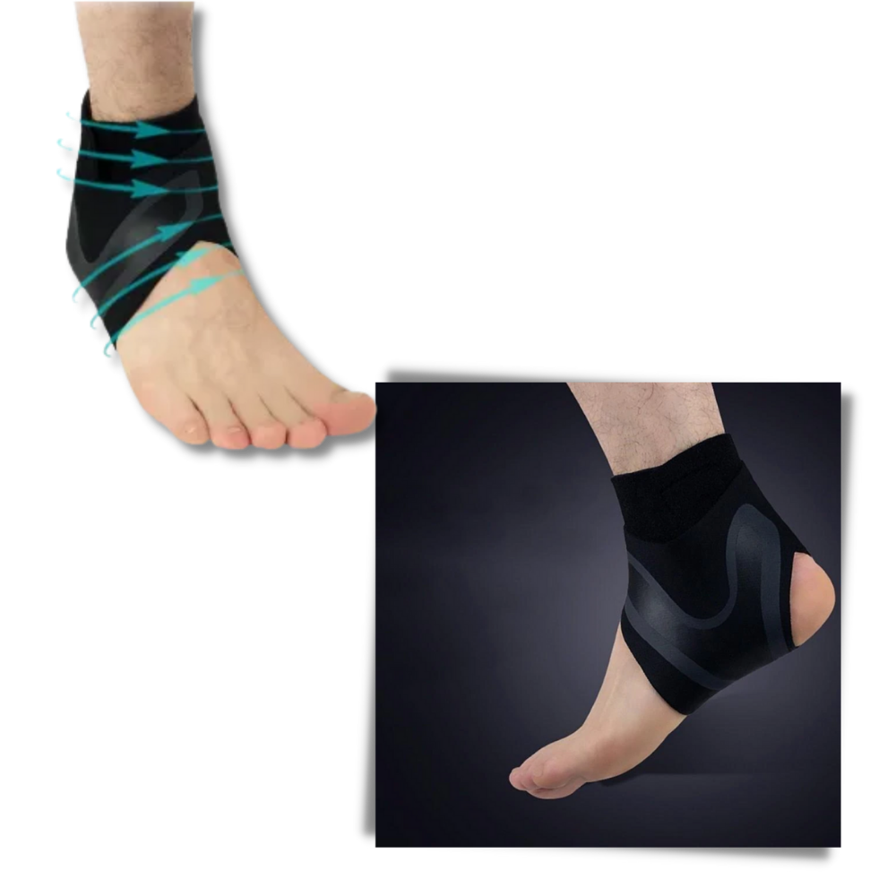 Atmungsaktive elastische Knöchelbandage