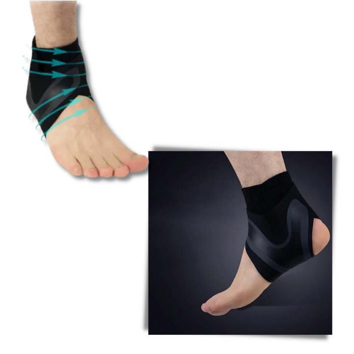 Atmungsaktive elastische Knöchelbandage