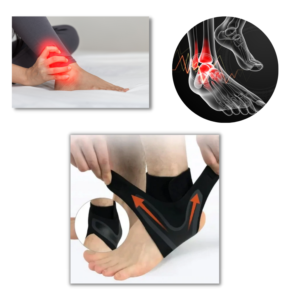 Atmungsaktive elastische Knöchelbandage
