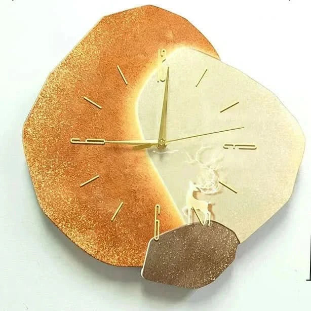 Skanto | Clock – Moderne Wanduhr aus Holz