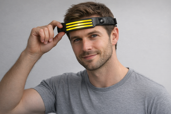 Skanto | NightRunner Pro – 1500 Lumen für Laufen und Wandern