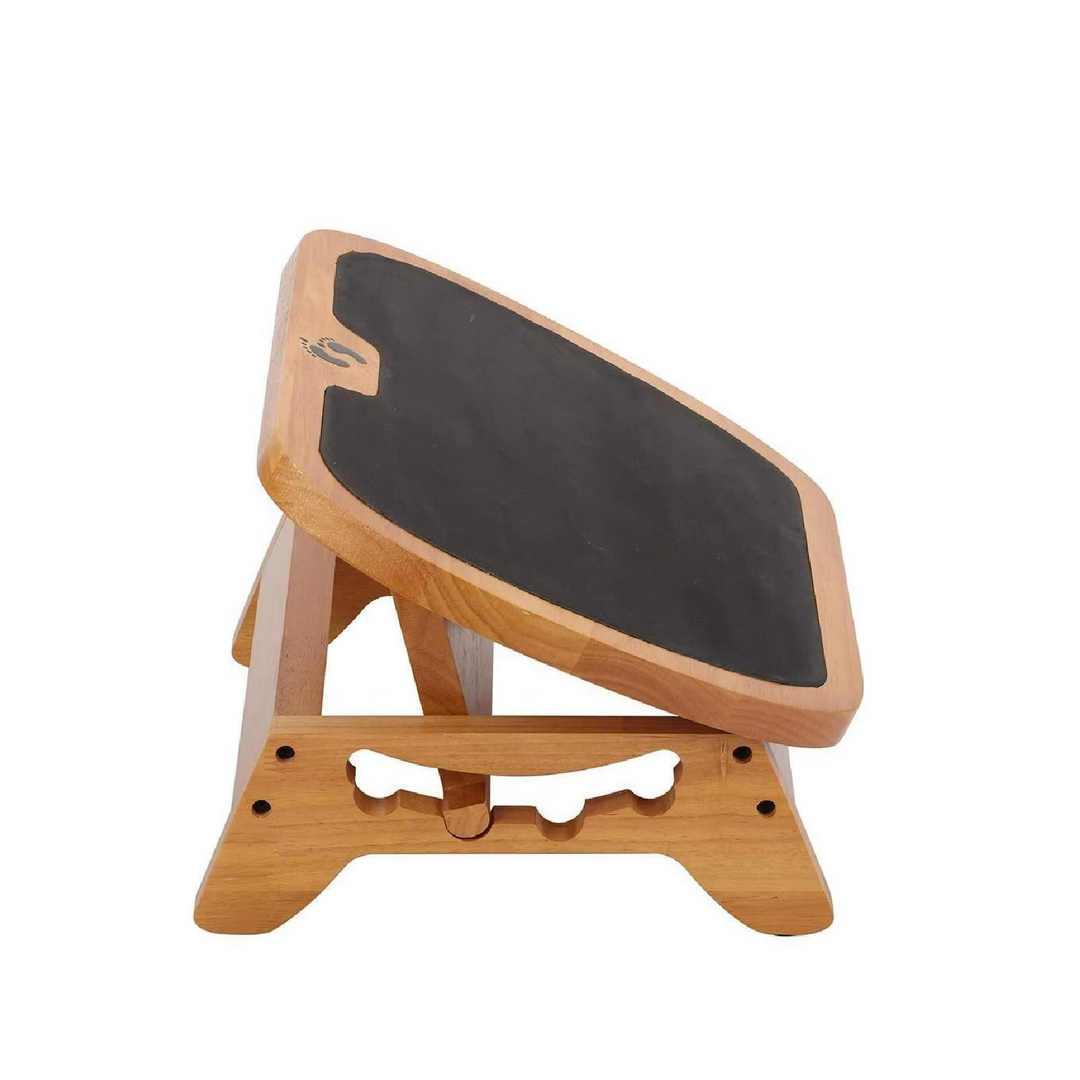 Skanto | Dreifuß-Fußstütze unter dem Schreibtisch – Ergonomische Beinstütze für Zuhause & Büro