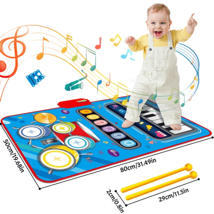 Skanto | Interaktive Musikmatte für Kinder mit 5 Instrumenten