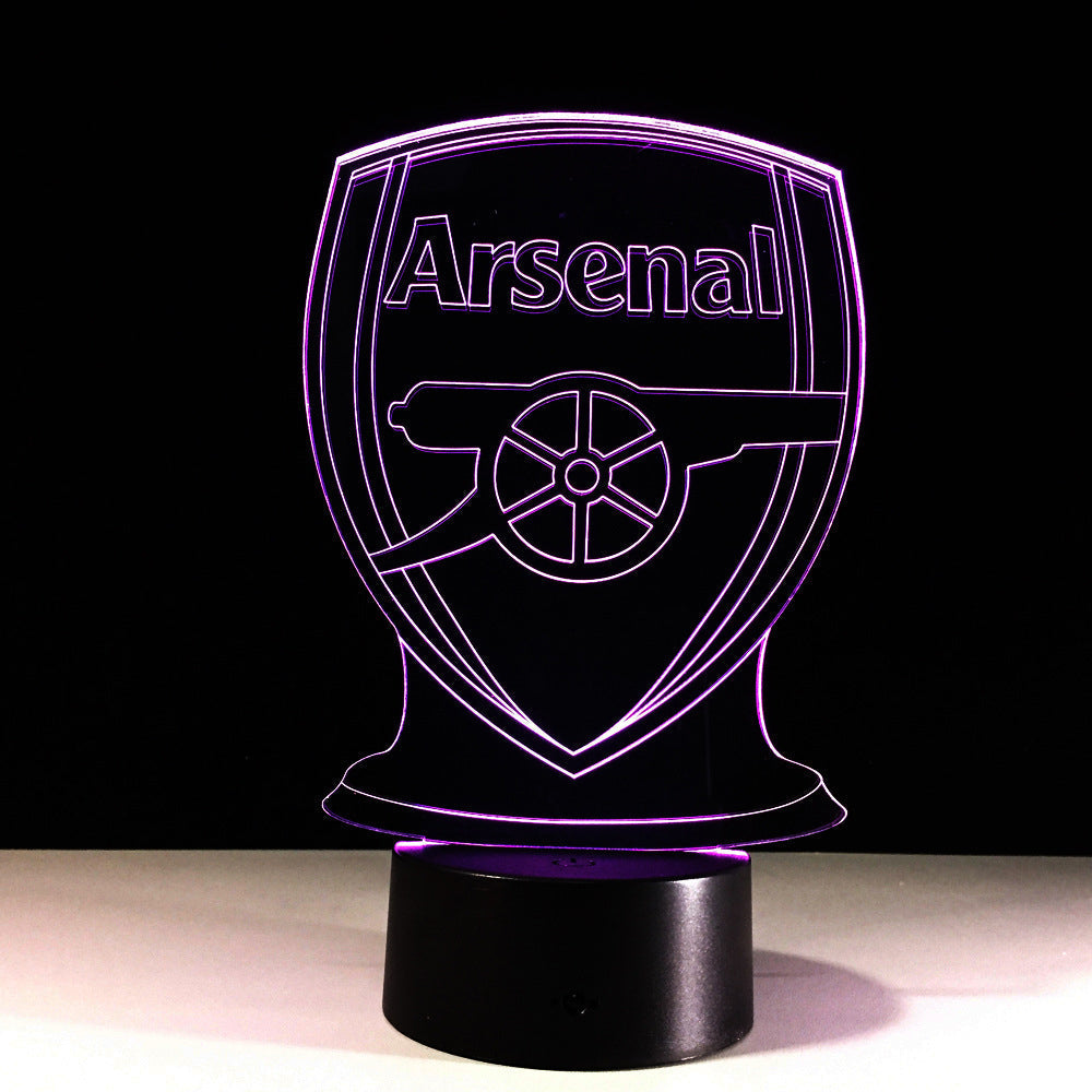 Skanto | Arsenal Football 3D Optische Illusionslampe