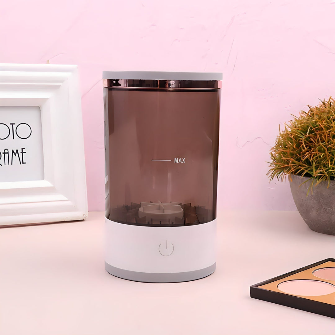 Skanto | BrushBath Automatischer Make-up Pinselreiniger – Tiefenreinigung & schnelles Trocknen für alle Pinsel