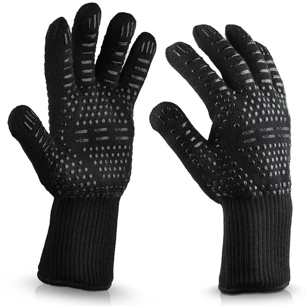 Skanto | Extrem hitzebeständige BBQ-Handschuhe für sicheres Grillen